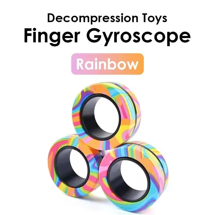 Magnetic Spinner Rings - 3pc